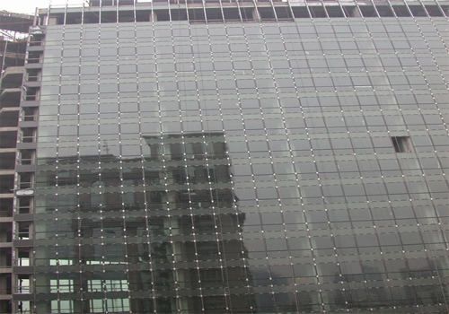 重慶寫(xiě)字樓裝修之幕墻施工